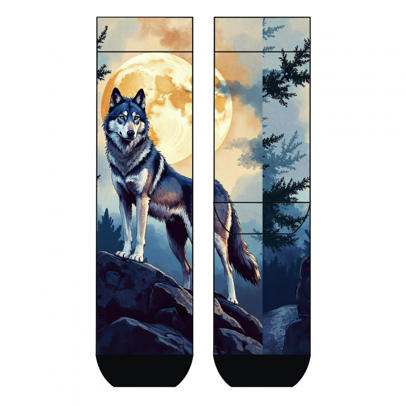 Cool 7 - Unisex One Size (41/46) - Print Socken - Runddruck Motiv: C5710